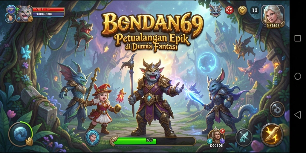 Screenshot dari gameplay BONDAN69 yang menunjukkan aksi petualangan seru.