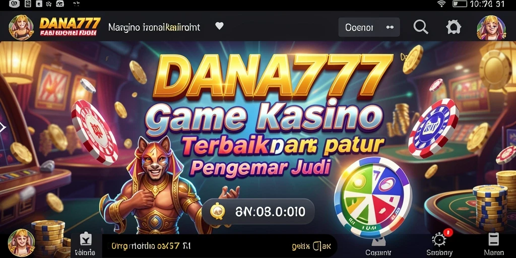 Tampilan menarik dari gameplay DANA777 yang penuh aksi.
