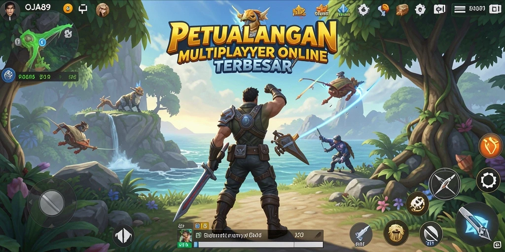 Gameplay dinamis dan grafis yang memukau dalam OJA89.