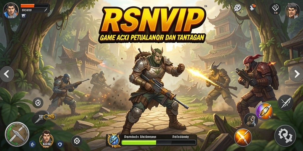 Tampilan menarik dari gameplay yang mendebarkan di RSNVIP.