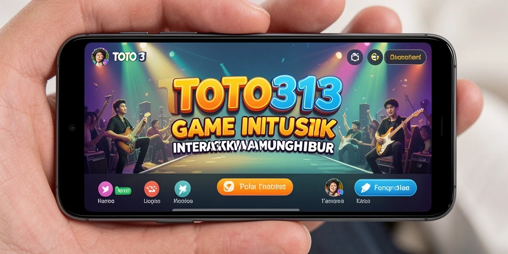 Screenshot gameplay TOTO313 yang menampilkan aksi musik seru.