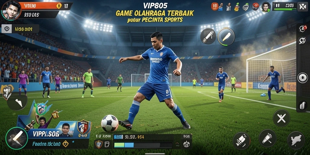 Tampilan menarik dari gameplay <strong>VIP805</strong> yang menunjukkan aksi olahraga yang seru.